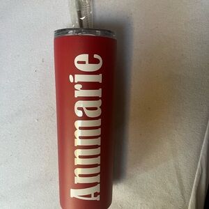 Red Personalized Tumbler